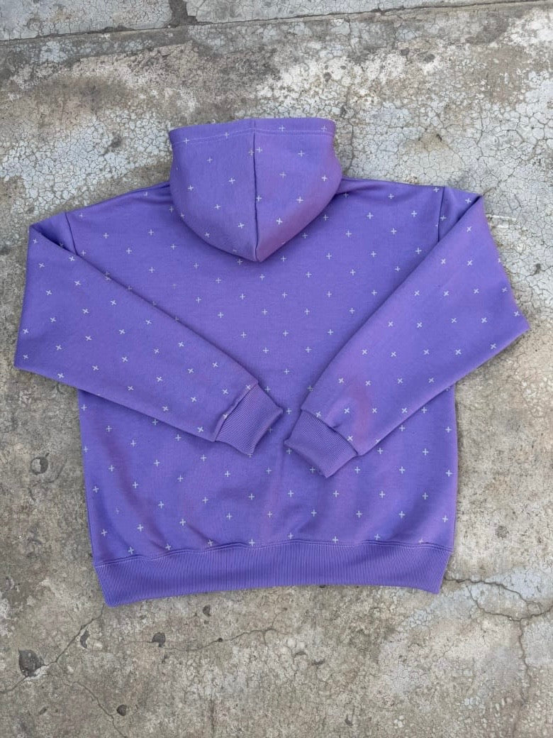 PURPLE PULLOVER HOODIE