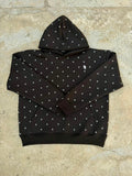 BLACK PULL OVER HOODIE