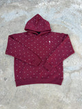 MAROON PULL OVER HOODIE